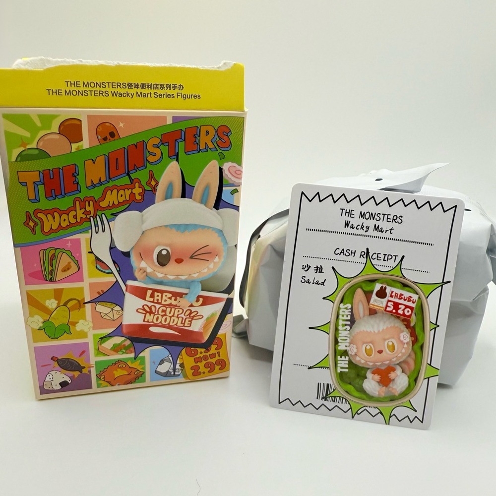 Pop Mart™ Labubu The Monsters Wacky Mart Series-SALAD- 100% Authentic